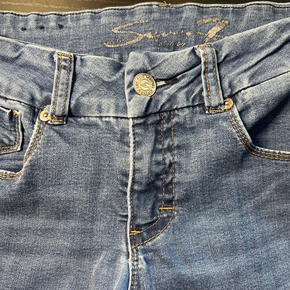 Seven7 jeans tummyless jeans - size 8 - Picture 5 of 7